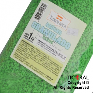 AZUCAR GRANULADA VERDE EN DOSIS 1KG X 1